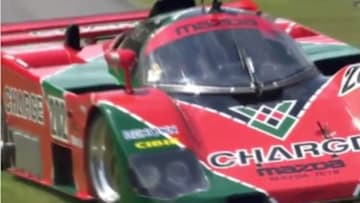 Mazda 767b Crashes During Hillclimb At The 2015 Goodwood FOS