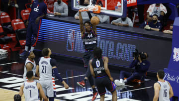 Sixers, Paul Reed, Tyrese Maxey (Photo by Tim Nwachukwu/Getty Images)