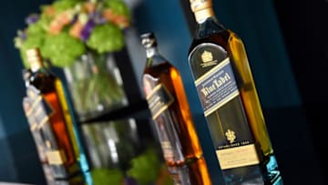 BEVERLY HILLS, CALIFORNIA - FEBRUARY 09: Johnnie Walker is displayed at the Johnnie Walker x VF Oscar Party at Wallis Annenberg Center for the Performing Arts on February 09, 2020 in Beverly Hills, California. (Photo by Presley Ann/Getty Images for Vanity Fair)