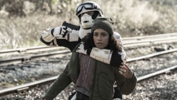 Lauren Ridloff as Connie - The Walking Dead _ Season 11, Episode 21 - Photo Credit: Jace Downs/AMC