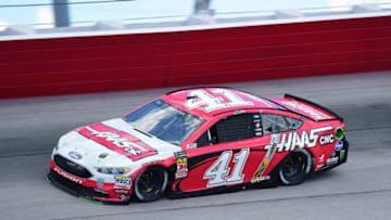 DARLINGTON, SC - AUGUST 31: Kurt Busch, driver of the #41 Haas Automation Ford, drives during practice for the Monster Energy NASCAR Cup Series Bojangles' Southern 500 at Darlington Raceway on August 31, 2018 in Darlington, South Carolina. (Photo by Jared C. Tilton/Getty Images)