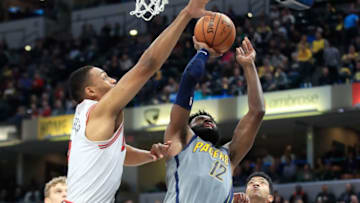 INDIANAPOLIS, IN - DECEMBER 04: Tyreke Evans #12 of the Indiana Pacers shoots the ball against the Chicago Bulls at Bankers Life Fieldhouse on December 4, 2018 in Indianapolis, Indiana. (Photo by Andy Lyons/Getty Images)
