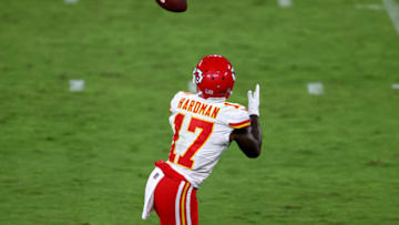 Mecole Hardman #17 of the Kansas City Chiefs (Photo by Todd Olszewski/Getty Images)