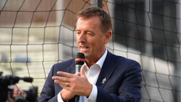 LONDON, ENGLAND - MARCH 22: Matt Le Tissier during the FA Lidl Partnership Event at Wembley Stadium on March 22, 2016 in London, England. (Photo by Tony Marshall - The FA/The FA via Getty Images)