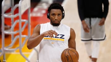 Utah Jazz guard Donovan Mitchell (Jeffrey Swinger-USA TODAY Sports)