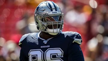 LANDOVER, MD - SEPTEMBER 15: Maliek Collins #96 of the Dallas Cowboys (Photo by Scott Taetsch/Getty Images)