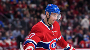MONTREAL, QC - FEBRUARY 01: Ilya Kovalchuk (17) of the Montreal Canadiens tends net during the third period of the NHL game between the Florida Panthers and the Montreal Canadiens on February 1, 2020, at the Bell Centre in Montreal, QC (Photo by Vincent Ethier/Icon Sportswire via Getty Images)MONTREAL, QC - FEBRUARY 01: during the third period of the NHL game between the Florida Panthers and the Montreal Canadiens on February 1, 2020, at the Bell Centre in Montreal, QC (Photo by Vincent Ethier/Icon Sportswire via Getty Images)