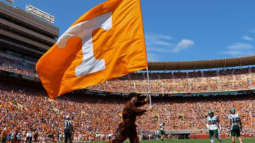 Sep 17, 2016; Knoxville, TN, USA; General view during the first half of the game between the Ohio Bobcats and Tennessee Volunteers at Neyland Stadium. Mandatory Credit: Randy Sartin-USA TODAY Sports