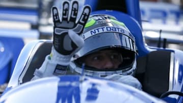 Tony Kanaan behind the wheel of the No. 10 Chip Ganassi Racing Chevrolet. Kanaan will return to the team next year. Photo Credit: Joe Skibinski/Courtesy of IndyCar