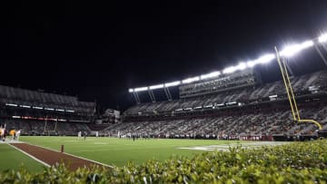 COLUMBIA, SOUTH CAROLINA - SEPTEMBER 26: A general view of Williams-Brice Stadium during the South Carolina Gamecocks' football game against the Tennessee Volunteers on September 26, 2020 in Columbia, South Carolina. (Photo by Mike Comer/Getty Images)