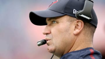 NASHVILLE, TN - DECEMBER 27: Head coach Bill O'Brien of the Houston Texans watches the game against the Tennessee Titans at LP Field on December 27, 2015 in Nashville, Tennessee. (Photo by Andy Lyons/Getty Images)
