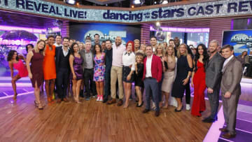GOOD MORNING AMERICA - The cast of Season 25 of 'Dancing with the Stars,' are announced live on 'Good Morning America,' Wednesday, September 6, 2017 on the ABC Television Network.(Photo by Lou Rocco/ABC via Getty Images)DANCING WITH THE STARS SEASON 25 CAST