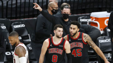 Zach LaVine, Denzel Valentine, Chicago Bulls (Photo by Steph Chambers/Getty Images)