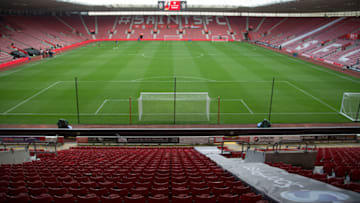 SOUTHAMPTON, ENGLAND - OCTOBER 16: A General View of St Mary's stadium during the Premier League match between Southampton and Burnley at St Mary's Stadium on October 16, 2016 in Southampton, England. (Photo by James Williamson - CameraSport via Getty Images)