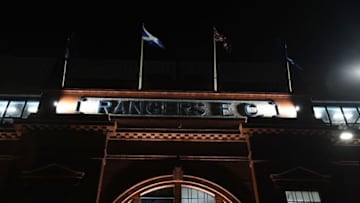 GLASGOW, SCOTLAND - FEBRUARY 20: General view outside the stadium prior to the UEFA Europa League round of 32 first leg match between Rangers FC and Sporting Braga at Ibrox Stadium on February 20, 2020 in Glasgow, United Kingdom. (Photo by Mark Runnacles/Getty Images)
