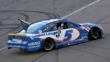 Kyle Larson, Hendrick Motorsports, NASCAR (Photo by Sean Gardner/Getty Images)