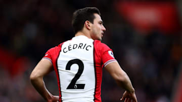 SOUTHAMPTON, ENGLAND - NOVEMBER 26: Cedric Soares of Southampton during the Premier League match between Southampton and Everton at St Mary's Stadium on November 26, 2017 in Southampton, England. (Photo by Catherine Ivill/Getty Images)