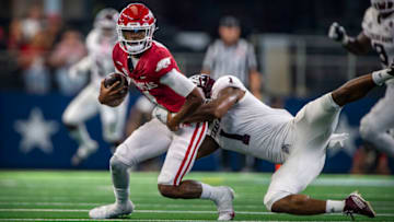 Malik Hornsby, Arkansas Football (Jerome Miron-USA TODAY Sports)