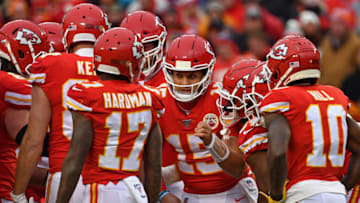 Kansas City Chiefs quarterback Patrick Mahomes, the Houston Texans 2019 divisional playoff opponent (Photo by Peter G. Aiken/Getty Images)