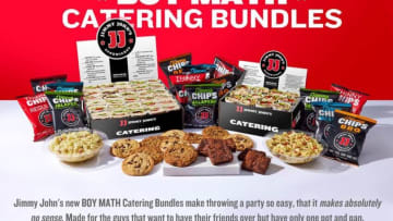 Jimmy John’s Launches BOY MATH Catering Bundle. Image Courtesy of Jimmy John's.