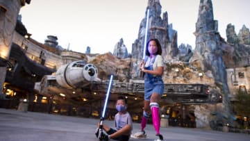 ANAHEIM, CA - JULY 14: A view of Star Wars land at Disneyland Park on July 14, 2020 in Anaheim, California. Disneyland plans to reopen on April 30, 2021. (Photo Walt Disney World Resorts via Getty Images)