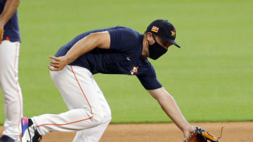 Houston Astros third baseman Alex Bregman (Photo by Bob Levey/Getty Images)