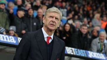 SWANSEA, WALES - JANUARY 14: Arsenal manager Arsene Wenger before the Premier League match between Swansea City and Arsenal at Liberty Stadium on January 14, 2017 in Swansea, Wales. (Photo by Stuart MacFarlane/Arsenal FC via Getty Images)