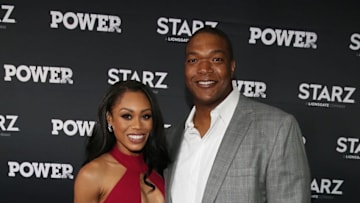 WASHINGTON, DC - JUNE 08: TV personalities Monique Samuels (L) and Chris Samuels attend the STARZ Original series "Power" Season Four Premiere at The Newseum on June 8, 2017 in Washington, DC. (Photo by Tasos Katopodis/Getty Images for Starz)