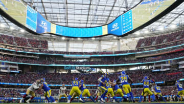 Los Angeles Rams quarterback Matthew Stafford (Mandatory Credit: Kirby Lee-USA TODAY Sports)