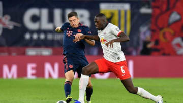 Ibrahima Konate, RB Leipzig (Photo credit should read JOHN MACDOUGALL/AFP via Getty Images)