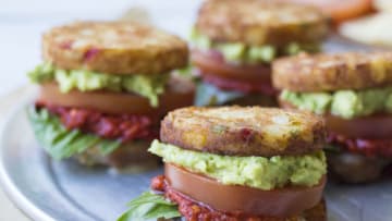 Dr. Praeger’s Partytime Hash Browns Sliders won’t make you say where’s the beef., photo provided by Dr Praeger's