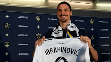 CARSON, CA - MARCH 30: Zlatan Ibrahimovic