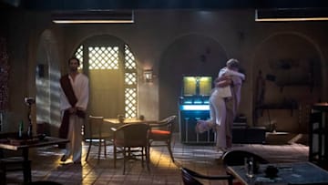 Ruth Negga as Tulip O'Hare, Joseph Gilgun as Cassidy, Tyson Ritter as Jesus - Preacher _ Season 4, Episode 3 - Photo Credit: Lachlan Moore/AMC/Sony Pictures Television