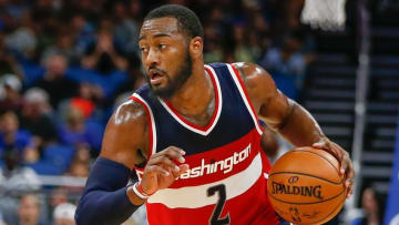 Nov 25, 2016; Orlando, FL, USA; Washington Wizards guard John Wall (2) drives the ball during the second quarter of an NBA basketball game against the Orlando Magic at Amway Center. Mandatory Credit: Reinhold Matay-USA TODAY Sports