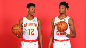 De'Andre Hunter and Cam Reddish Atlanta Hawks (Photo by Scott Cunningham/NBAE via Getty Images)