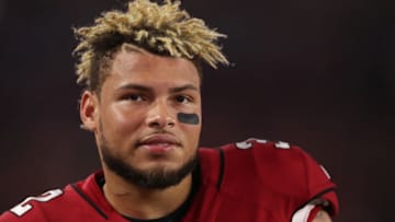GLENDALE, AZ - AUGUST 12: Free safety Tyrann Mathieu