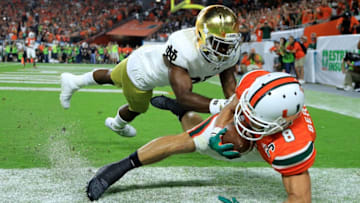 MIAMI GARDENS, FL - NOVEMBER 11: Braxton Berrios