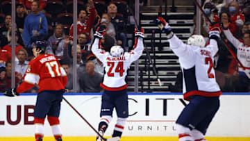 Connor McMichael, Washington Capitals (Photo by Bruce Bennett/Getty Images)