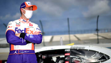Denny Hamlin, Joe Gibbs Racing, NASCAR (Photo by Jared C. Tilton/Getty Images)
