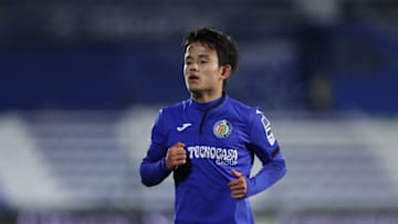 Getafe, Takefusa Kubo (Photo by Gonzalo Arroyo Moreno/Getty Images)