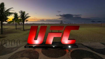 UFC sign in Rio de Janeiro, Brazil (Photo by Buda Mendes/Getty Images)