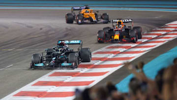Lewis Hamilton, Max Verstappen, Formula 1 (Photo by GIUSEPPE CACACE/AFP via Getty Images)