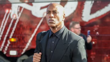 Assistant coach Ron Brown of the Nebraska football team walks to the stadium (Photo by Steven Branscombe/Getty Images)
