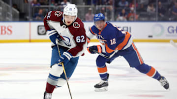 Oct 29, 2022; Elmont, New York, USA; Artturi Lehkonen. Mandatory Credit: Brad Penner-USA TODAY Sports