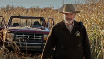 Episode 1. Sam Neill in “Invasion,” premiering October 22, 2021 on Apple TV+.