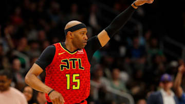 Vince Carter #15 of the Atlanta Hawks (Photo by Kevin C. Cox/Getty Images)