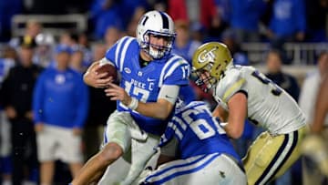 DURHAM, NC - NOVEMBER 18: Daniel Jones