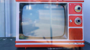 TORONTO, ONTARIO, CANADA - 2022/06/04: A vintage analog TV set is seen in a retail store display in the Little Portugal district. (Photo by Roberto Machado Noa/LightRocket via Getty Images)