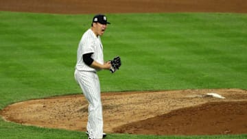NEW YORK, NY - OCTOBER 18: Masahiro Tanaka (Photo by Abbie Parr/Getty Images)