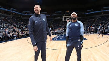 Marc Gasol Mike Conley Memphis Grizzlies (Photo by David Sherman/NBAE via Getty Images)